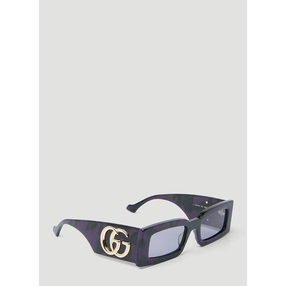 GUCCI GG Rectangular Sunglasses - Picture 2 of 5